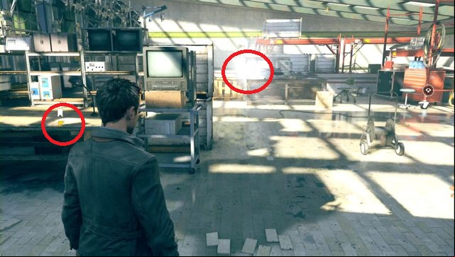 You can find this secret in middle of the right half of the swimming pool. - Chronon Sources (act II) - Secrets - Quantum Break - Game Guide and Walkthrough