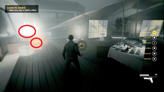 Search the room after the conversation with Beth ends - especially the couch by the wall. - Chronon Sources (act III) - Secrets - Quantum Break - Game Guide and Walkthrough