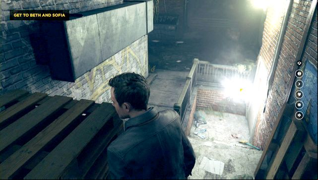 Directly in front of the starting position, in a small recess. - Chronon Sources (act IV and V) - Secrets - Quantum Break - Game Guide and Walkthrough
