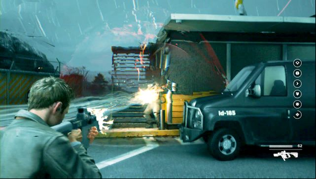 Armored guards can carry portable dampeners so dont get too close - Act III, part 2 - Monarch Gala - Walkthrough - Quantum Break - Game Guide and Walkthrough