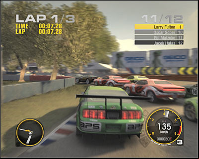 The third track of the tournament is an easy one - ARL Pro Badge Tournaments I - USA - Trophies - Race Driver GRID - Game Guide and Walkthrough