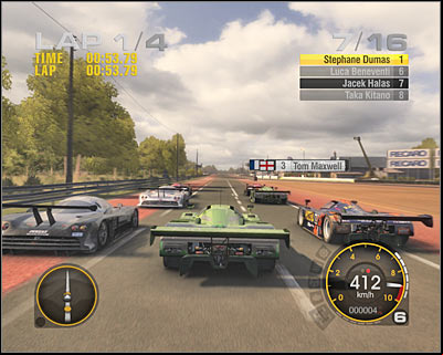 You should be able to reach an EXTREMELY difficult corner very soon (screen) - Euro A Licence Tournaments I - Europe - Trophies - Race Driver GRID - Game Guide and Walkthrough