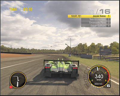 7) It's going to take you about 10-15 seconds to get to a new difficult area of the lap - Le Mans 24 Hours - Trophies - Race Driver GRID - Game Guide and Walkthrough