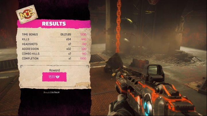 Depending on your result, you will receive the appropriate amount of cash - MBTV Tokens - MBTV Mutant Bash Arena in Rage 2 - Basics - Rage 2 Guide