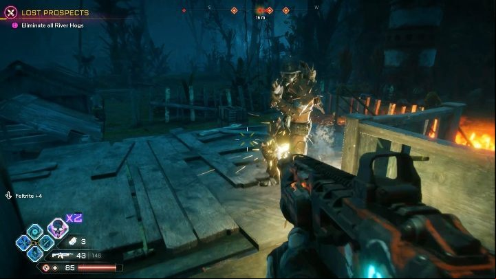 In this region, you will find 4 Bandit Dens - The Wilds Map | Rage 2 - World Atlas - Rage 2 Guide