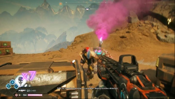 There are many enemies near the entrance to the Ark, that have to be defeated in order to enter the Ark - Arks in Torn Plains - Side activities in Rage 2 - Arks - Rage 2 Guide