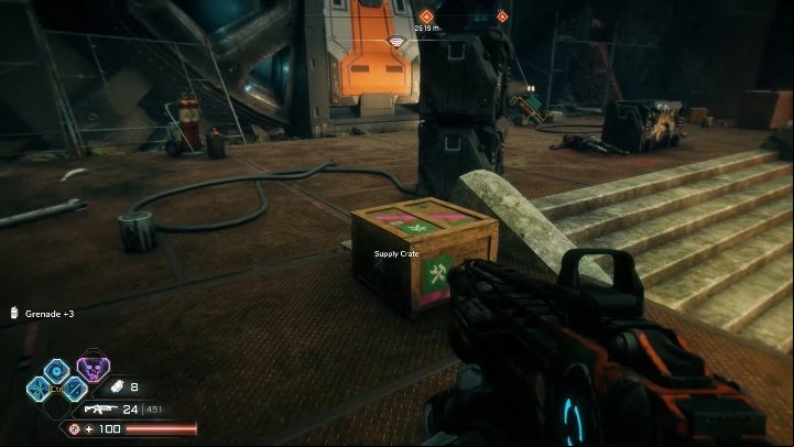The ark can be found at the end of the location, behind the huge steps - Arks in Torn Plains - Side activities in Rage 2 - Arks - Rage 2 Guide