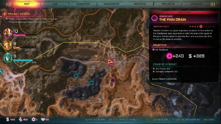 The Pain Drain is located in the northern part of Torn Plains - Mutie Nests - The Pain Drain - Rage 2 - Mutie Nests - Rage 2 Guide