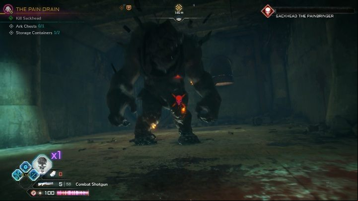 Sackhead will attack you if you get in his way - Mutie Nests - The Pain Drain - Rage 2 - Mutie Nests - Rage 2 Guide