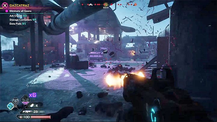 After the start of the battle attack your opponents until you may use the overdrive - Overly Driven | Rage 2 Trophy guide - Trophy Guide - Rage 2 Guide