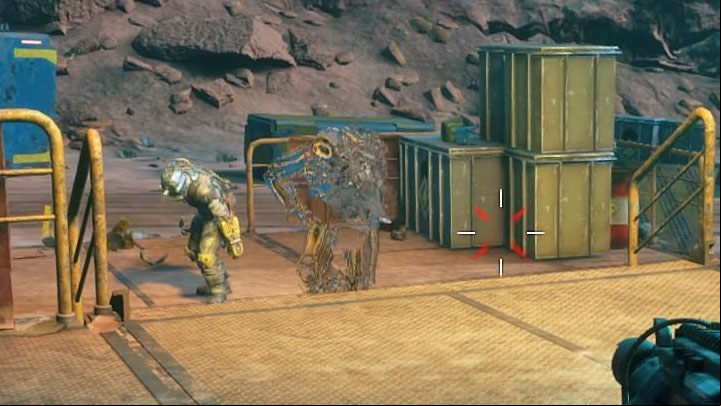 Shrouded look like soldiers, and you need to kill them in order to get the trophy - Peek-a-boo | Rage 2 Trophy guide - Trophy Guide - Rage 2 Guide