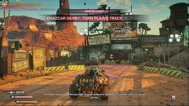 The location where you can unlock this trophy is called Chazcar Derby: Torn Plains Track in the region of Torn Plains - Acid House | Rage 2 Trophy guide - Trophy Guide - Rage 2 Guide