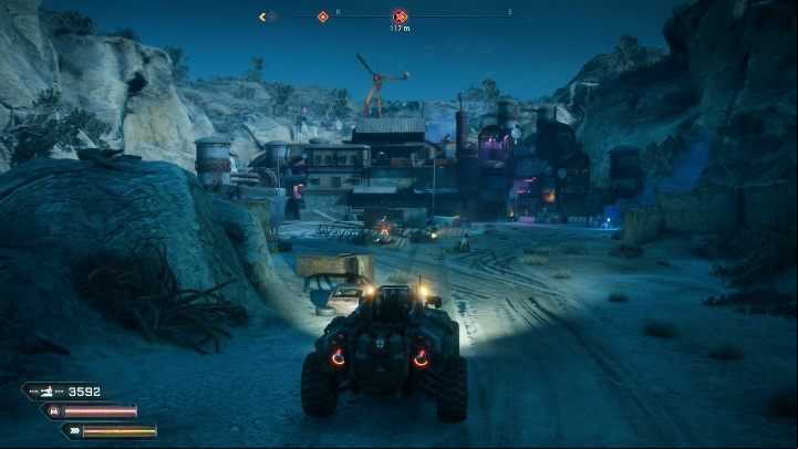 There are 7 bandit dens in this region - Brocken Track Map | Rage 2 - World Atlas - Rage 2 Guide