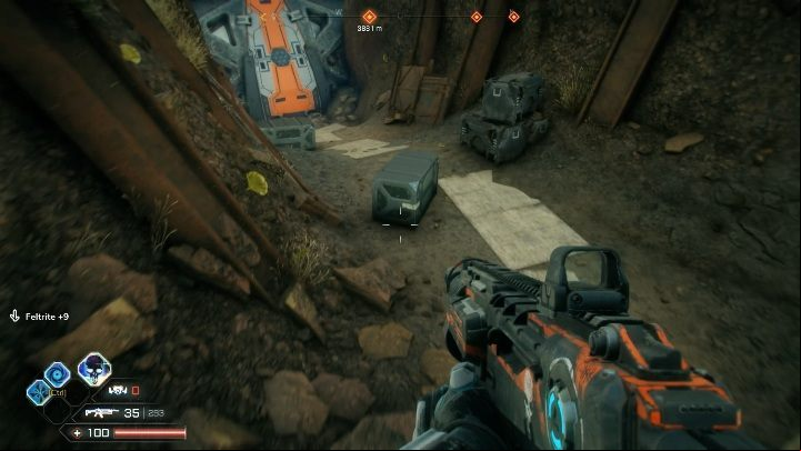 To capture this place, you have to defeat all opponents and jump on the road from the back of the object - Arks in Broken Track - Side activities in Rage 2 - Arks - Rage 2 Guide