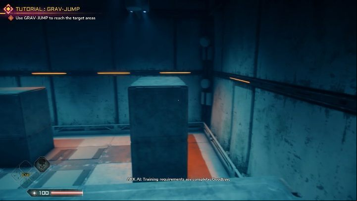 After entering the building, you will be able to use a GRAV-JUMP (double jump) - Arks in Broken Track - Side activities in Rage 2 - Arks - Rage 2 Guide