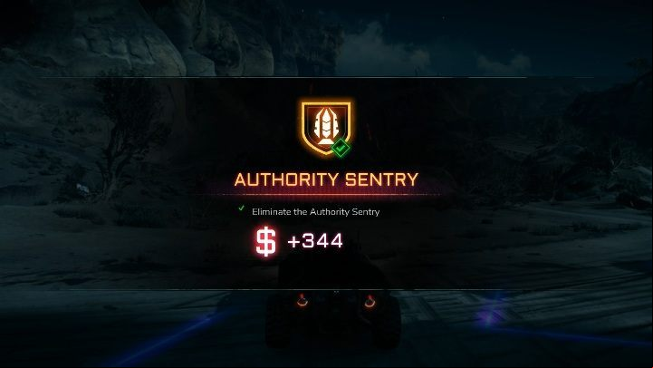 Destroy them to get money which you can spend on new items - What are Authority Sentries in Rage 2? - Authority Sentry - Rage 2 Guide