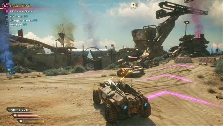 In this location you will find 2 ark chests, 5 storage containers and 1 data pad - Bandit Dens in Twisting Canyons - Rage 2 - Bandit Dens - Rage 2 Guide