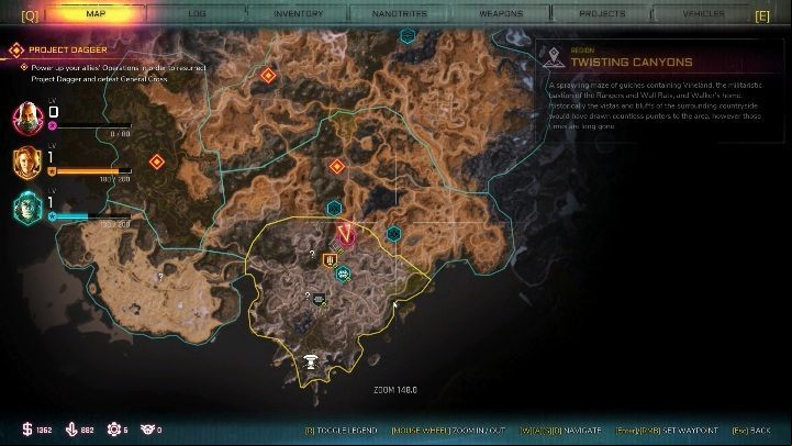 Under is a bandit den located west of the Gunbarrel city - Bandit Dens in Broken Track - Rage 2 - Bandit Dens - Rage 2 Guide