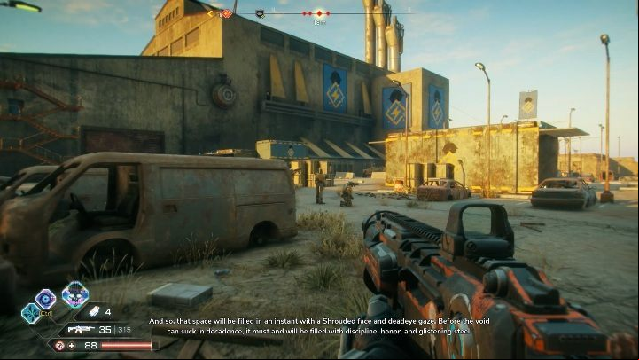 In this location you will find 1 ark chest and 7 storage containers - Bandit Dens in Broken Track - Rage 2 - Bandit Dens - Rage 2 Guide
