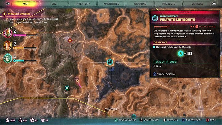 Turn your hero towards the direction in which the meteorite flew - Where did the meteorite fall in Rage 2? - FAQ - Rage 2 Guide