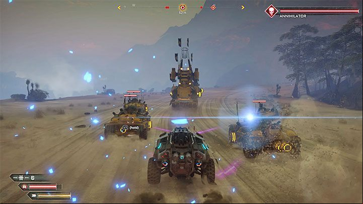 In some enemy vehicles, you can get information that they are protected by Energy Shields - Gonevoy | Rage 2 Trophy guide - Trophy Guide - Rage 2 Guide
