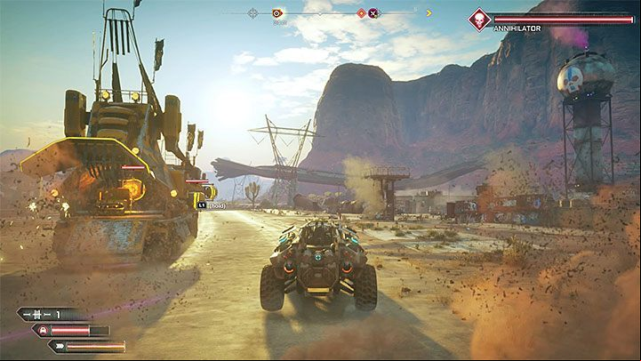 You should always start from getting close to the convoy leader and using the Blast attack - Gonevoy | Rage 2 Trophy guide - Trophy Guide - Rage 2 Guide