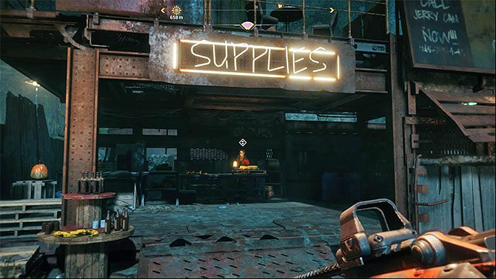 4) Shop with stocks in Dreadwood (The Wilds) - Explosive Ending | Rage 2 Trophy guide - Trophy Guide - Rage 2 Guide