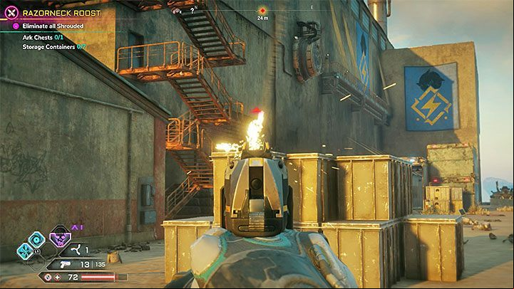 Go to the bandit den called Razorneck Roost located to the south-east of the city - The Signal | Rage 2 Walkthrough - Main story - Rage 2 Guide