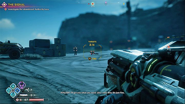 The new purpose of the trip is Abandoned Authority Base, located in the southern part of the map, in the region of Twisting Canyons - The Signal | Rage 2 Walkthrough - Main story - Rage 2 Guide