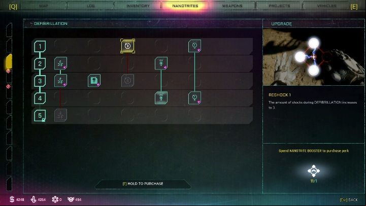 Avenging aftermath 1 - releases an electric wave that damages enemies - Defibrillation | Nanotrites in Rage 2 - Nanotrites - Rage 2 Guide