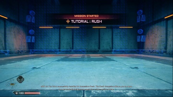 This skill allows you to speed up the sprint - Rush | Nanotrites in Rage 2 - Nanotrites - Rage 2 Guide