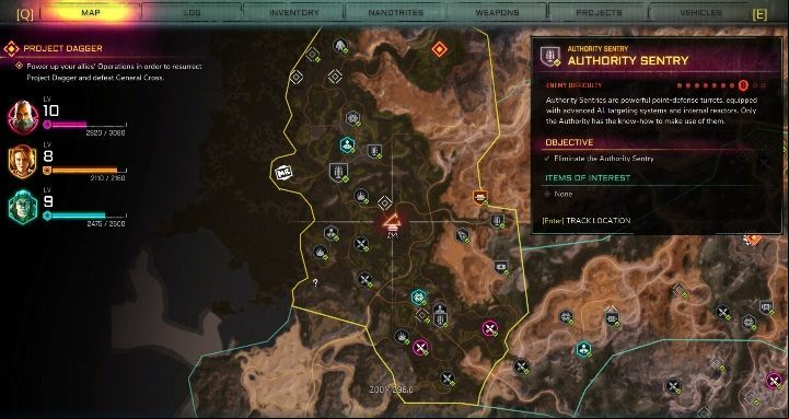 Authority Sentry is located near the Wet Forest - Authority Sentries in Sekreto Wetlands - Rage 2 - Authority Sentry - Rage 2 Guide