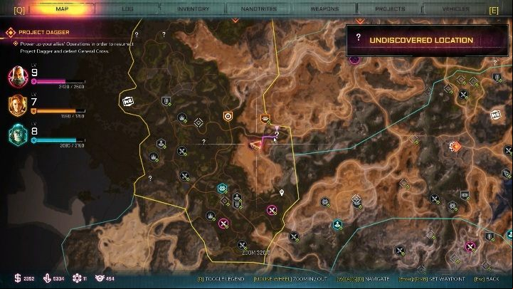 The Authority Sentry is located on the eastern part of the area, near the road blockade - Authority Sentries in Sekreto Wetlands - Rage 2 - Authority Sentry - Rage 2 Guide