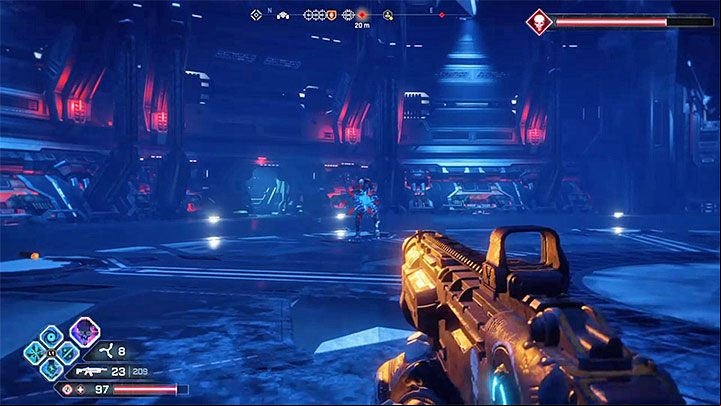 This boss fight has two main phases - General Cross in Double Cross | Boss in Rage 2 - Bosses - Rage 2 Guide