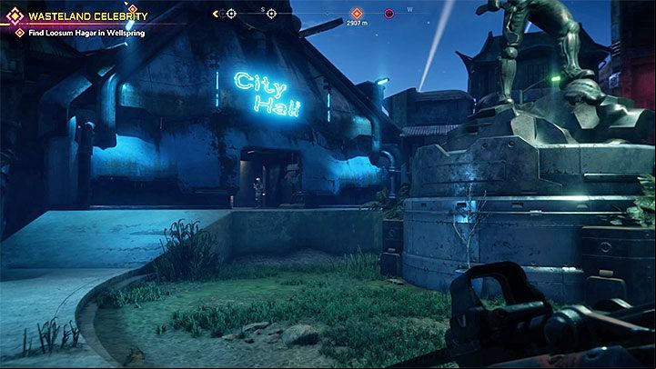 Wellspring is the largest town in the game - Wasteland Celebrity | Rage 2 Walkthrough - Main story - Rage 2 Guide