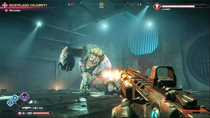 Use ranged weapons to damage the boss - Wasteland Celebrity | Rage 2 Walkthrough - Main story - Rage 2 Guide