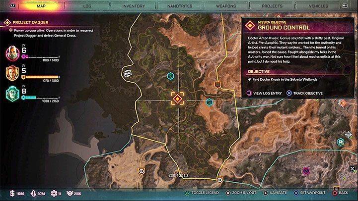 Go to Sekreto Wetlands region - Ground Control | Rage 2 Walkthrough - Main story - Rage 2 Guide