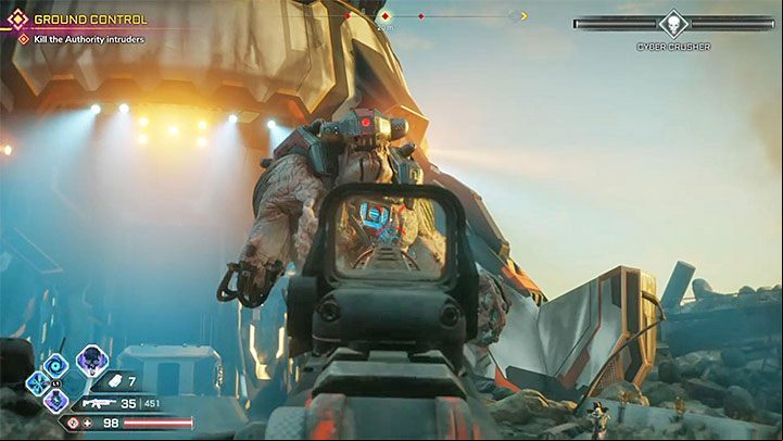 This boss fight consists of two parts - Ground Control | Rage 2 Walkthrough - Main story - Rage 2 Guide
