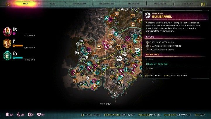 The Gunbarrel is a city located in the middle of the Broken Tract - Cities in The Rage 2 - Basics - Rage 2 Guide
