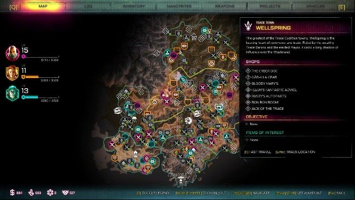 The biggest city in Rage 2 is the Wellspring - Cities in The Rage 2 - Basics - Rage 2 Guide