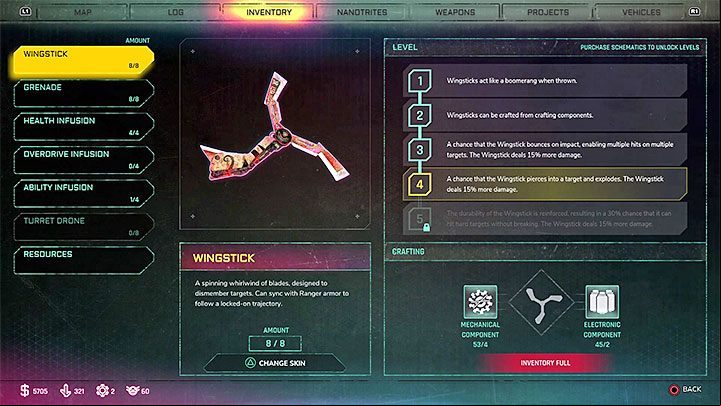 Each weapon works differently; the Rocket Launcher will handle hordes of enemies perfectly, and the Wingstick will work well if you want to quietly eliminate one of the enemies - Weapons and combat in Rage 2 - Basics - Rage 2 Guide