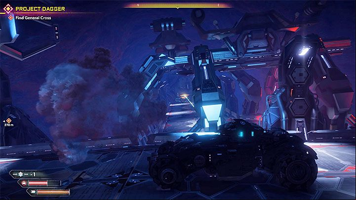 In the next area, try to focus fire on the tanks driving on the right track - Project Dagger | Rage 2 Walkthrough - Main story - Rage 2 Guide
