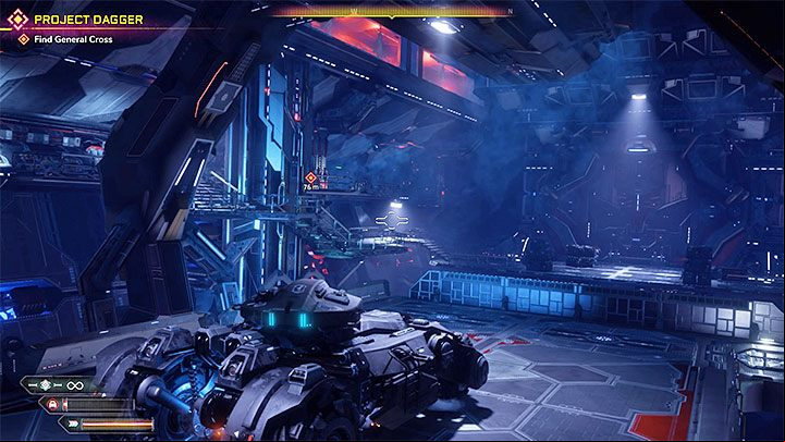 Keep moving forward and eliminate more Sentries (focus only on those in your reach - you dont have to secure both paths) - Project Dagger | Rage 2 Walkthrough - Main story - Rage 2 Guide