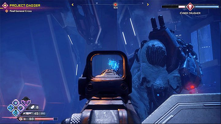 Shortly after using one of the lifts, you will face the last Cyber Crusher - Project Dagger | Rage 2 Walkthrough - Main story - Rage 2 Guide