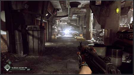 Gather ammo lying to the left and move forward - The Missing Parts/Find the Buggy Parts - p. 2 | Main missions - Main missions - Rage Game Guide & Walkthrough