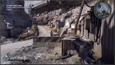 After leaving the building kill two bandits staying next to the Jetter and return to the mechanic in the Hagar Settlement - The Missing Parts/Find the Buggy Parts - p. 2 | Main missions - Main missions - Rage Game Guide & Walkthrough