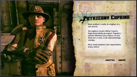Sheriff will tell you that for a next mission you need a better car - Cuprino - Visit the Sheriff/Cuprino Needed | Main missions - Main missions - Rage Game Guide & Walkthrough