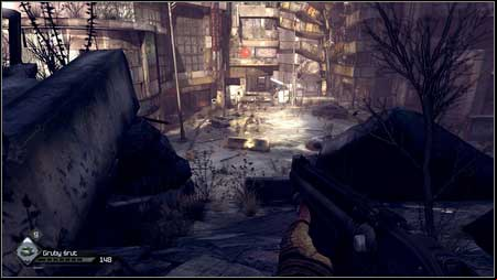 After collecting all items return to the top and go to the square on the left - Defibrillator Upgrade - p. 1 | Main missions - Main missions - Rage Game Guide & Walkthrough