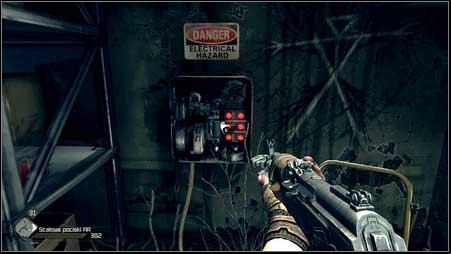 Use it and then look for other side of the cable lying on the floor - Defibrillator Upgrade - p. 2 | Main missions - Main missions - Rage Game Guide & Walkthrough