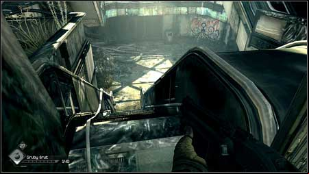 Once the last Mutant is dead, go down the stairs to the lower floor - Defibrillator Upgrade - p. 2 | Main missions - Main missions - Rage Game Guide & Walkthrough